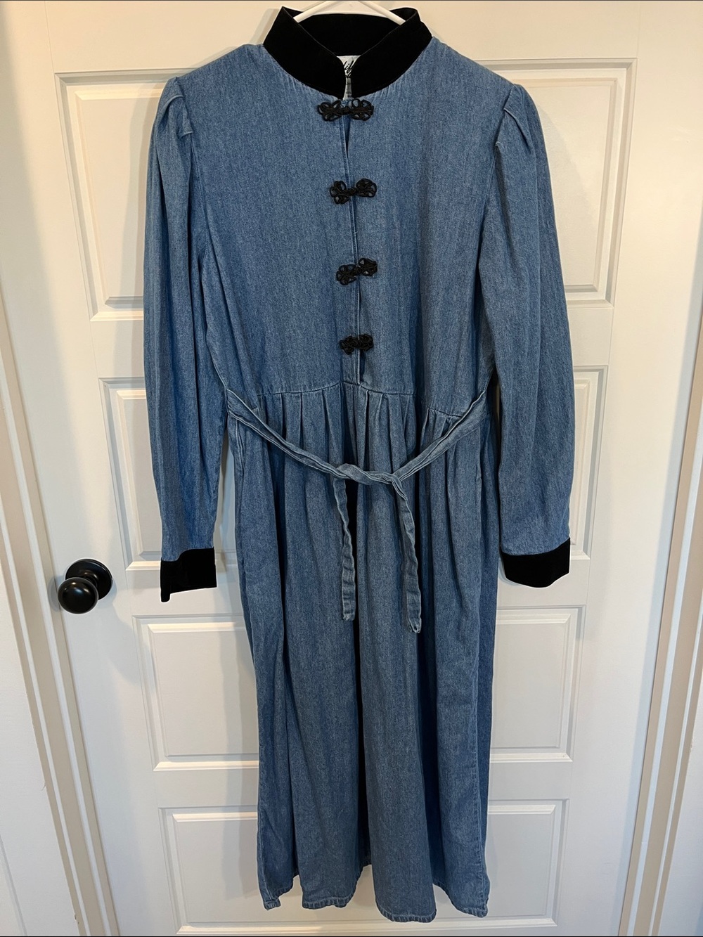 California Gold Rush vintage dress large